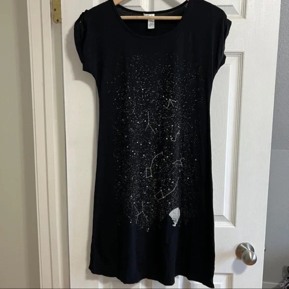 🦊Whiteout Workshop long constellation tee - Picture 1 of 5